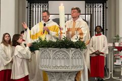 Taufwasserweihe Osternacht 2023